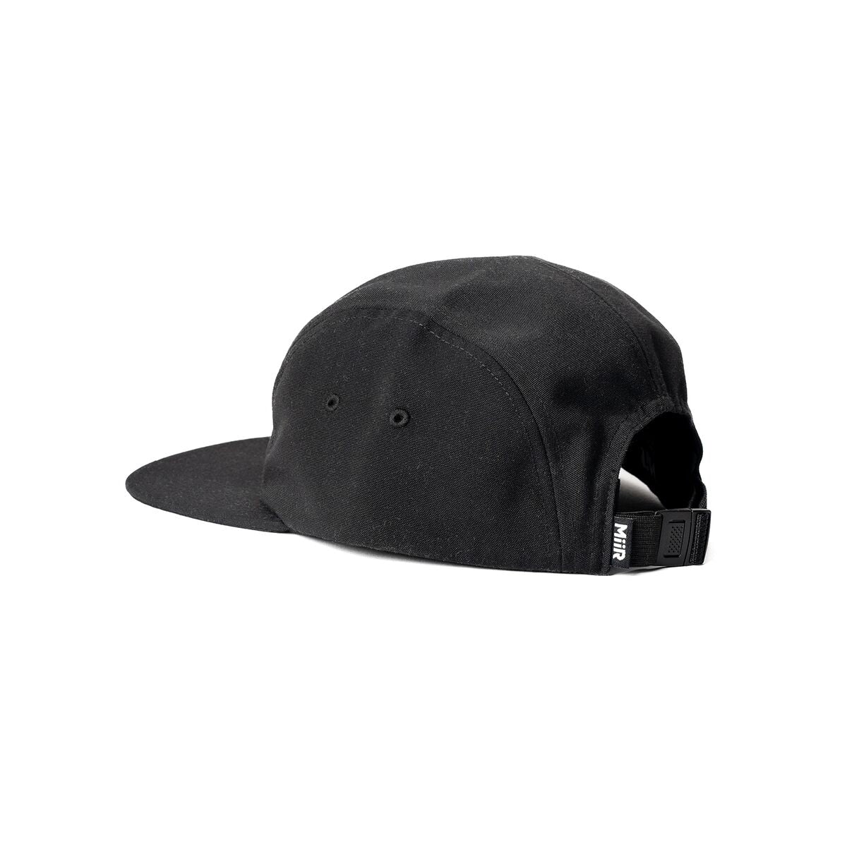 recycled-poly-flat-brim-5-panel-hat-w2 WebPDP-FlatBrim5PanelHat_Studio_Back_Black__HAT003002OS.jpg